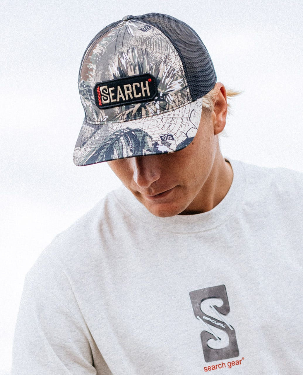 Rip Curl Search Camo Trucker Cap