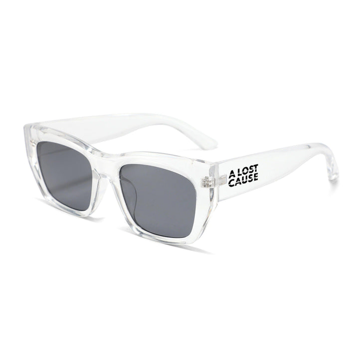 A Lost Cause Horizon Sunglasses Clear / Smoke