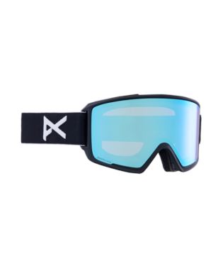 Anon M3 Goggles + Bonus Lens + MFI® Face Mask 2024 Black / Perceive Variable Blue / Cloudy Pink