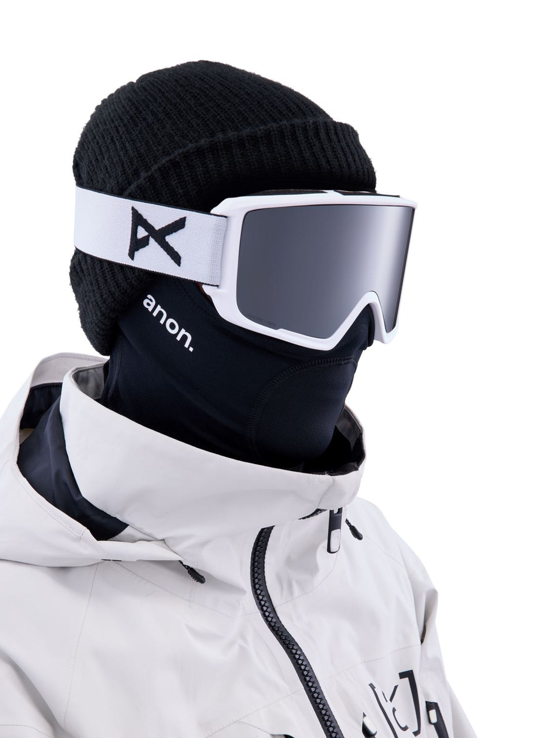 Anon M3 MFI With Bonus Lens Goggles 2025 White / Sunny Onyx / Variable Violet