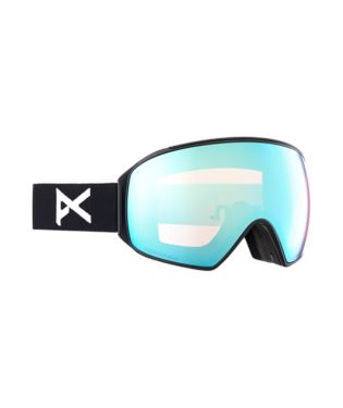 Anon M4 Toric Goggles + Bonus Lens + MFI® Face Mask 2024 Black / Perceive Variable Blue / Cloudy Pink