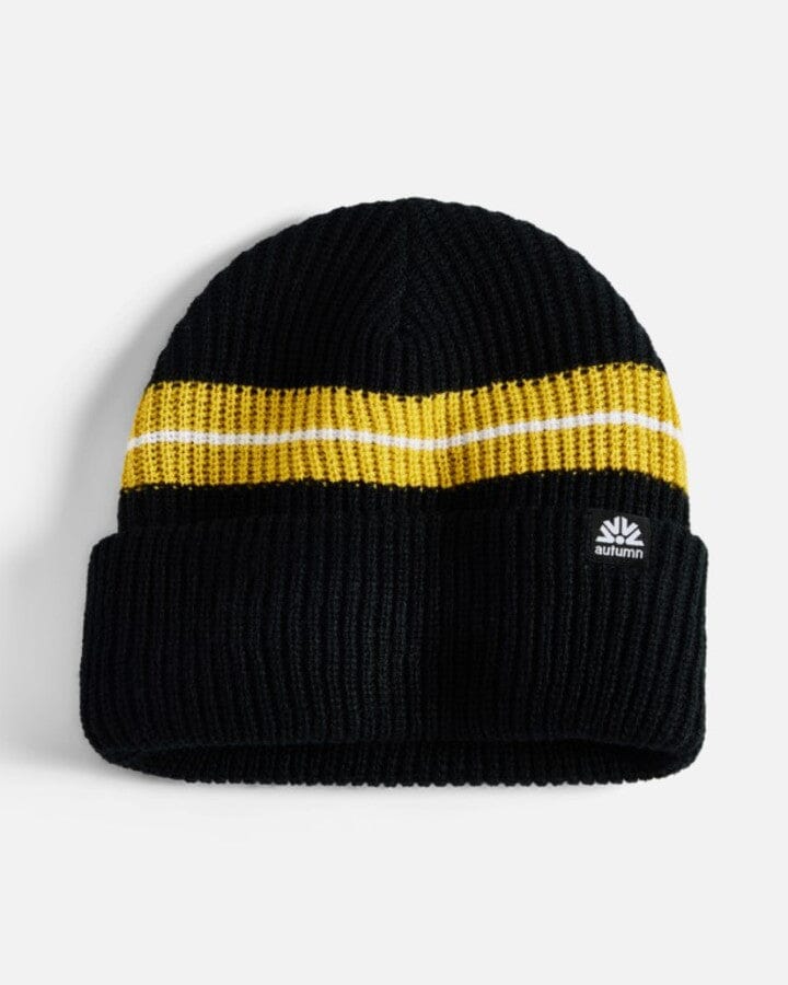 Autumn Horizon Beanie Black