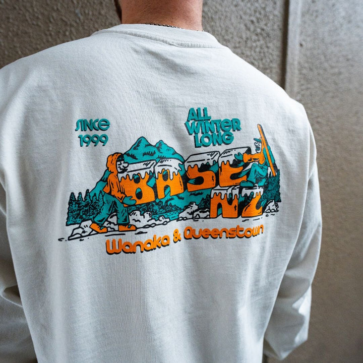 BaseNZ Mens All Winter Long - Long Sleeve Tee