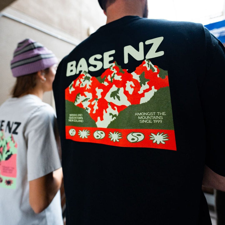 BaseNZ Mens Amongst Heavy T-Shirt