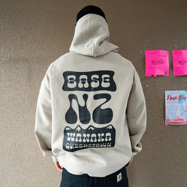 BaseNZ Mens Logo Relax Hoodie