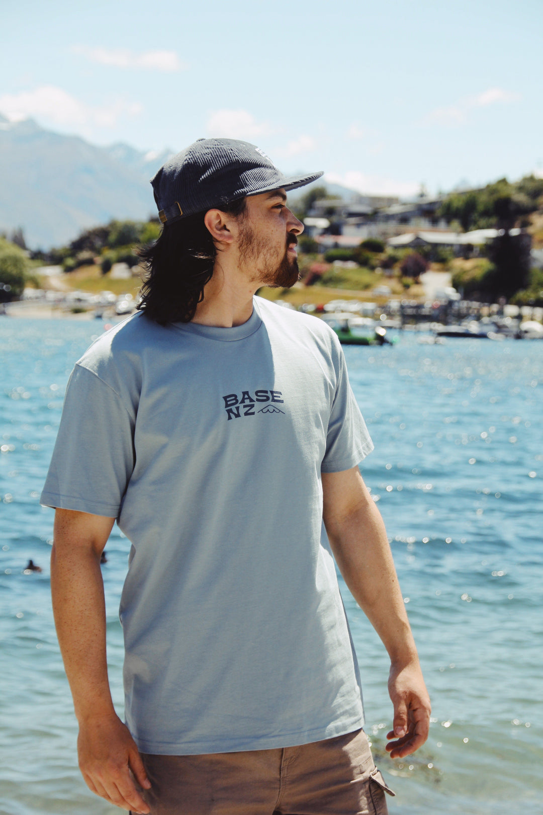 BaseNZ Mens Summer Mountain Classic Tee