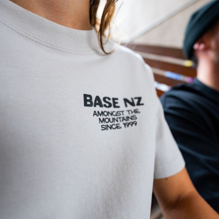 BaseNZ Womens Amongst Heavy Faded T-Shirt