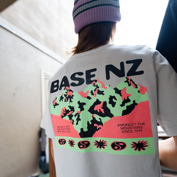 BaseNZ Womens Amongst Heavy Faded T-Shirt
