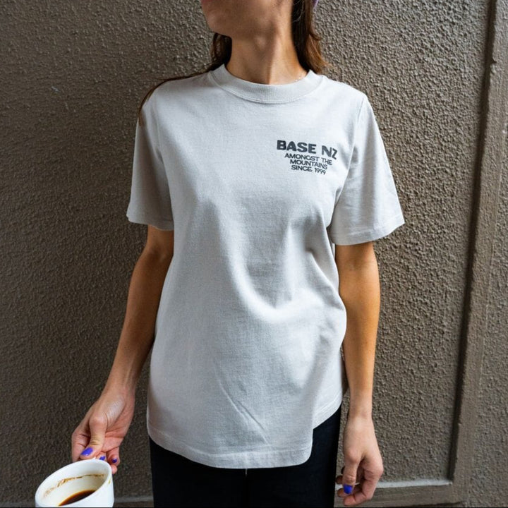 BaseNZ Womens Amongst Heavy Faded T-Shirt