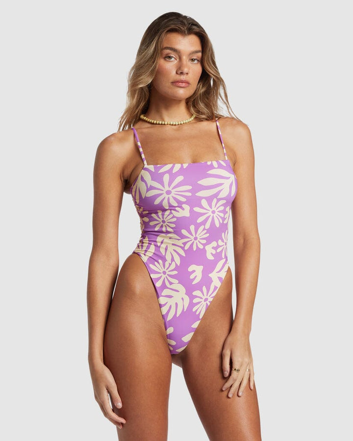 Billabong Deep Sea Daisy One Piece Swimsuit