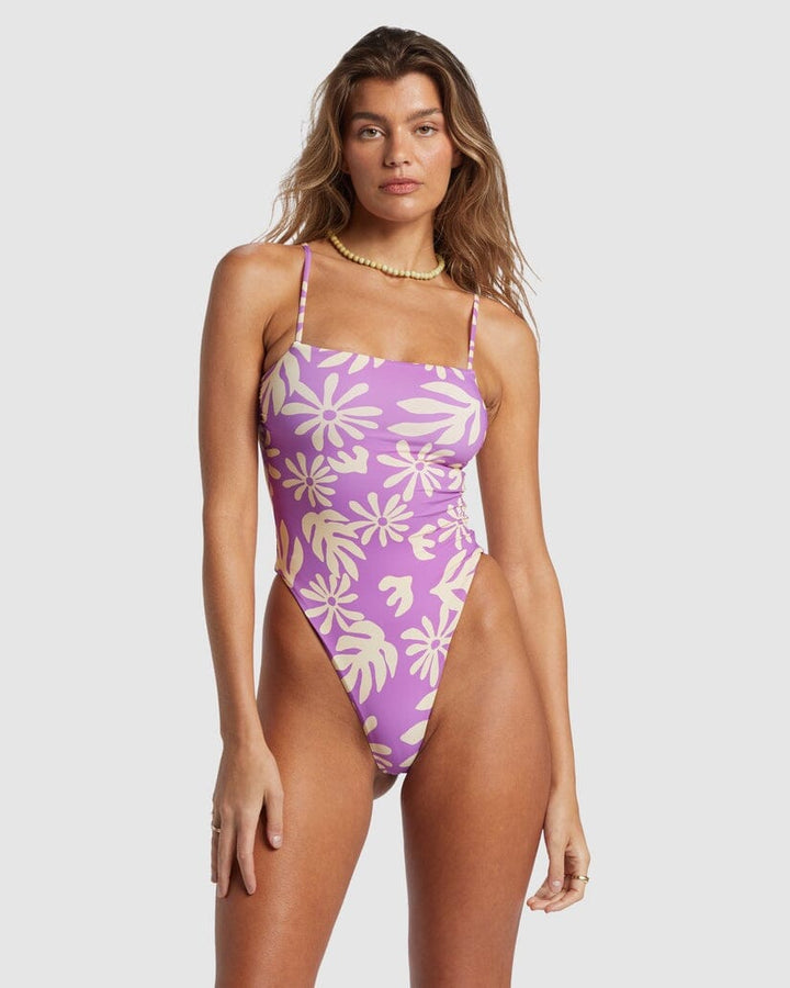 Billabong Deep Sea Daisy One Piece Swimsuit