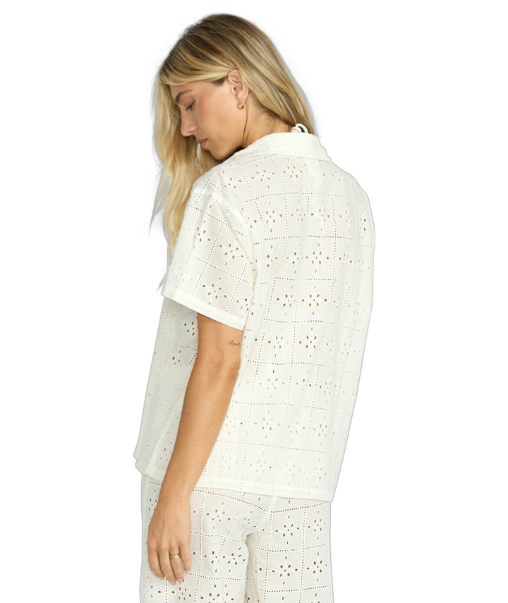 Billabong Eyelet Crush Beach Shirt