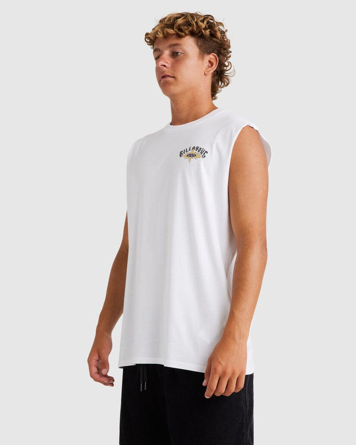 Billabong Flame Arch Muscle Tank Top