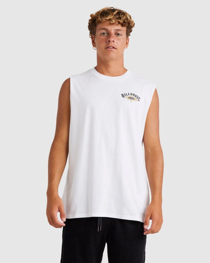 Billabong Flame Arch Muscle Tank Top