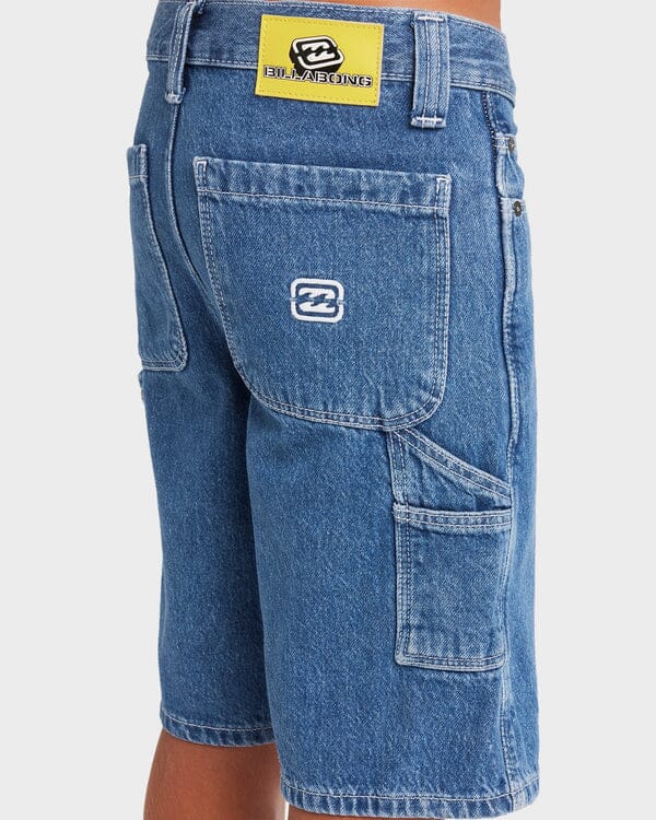 Billabong Youth Bad Dog Denim Shorts