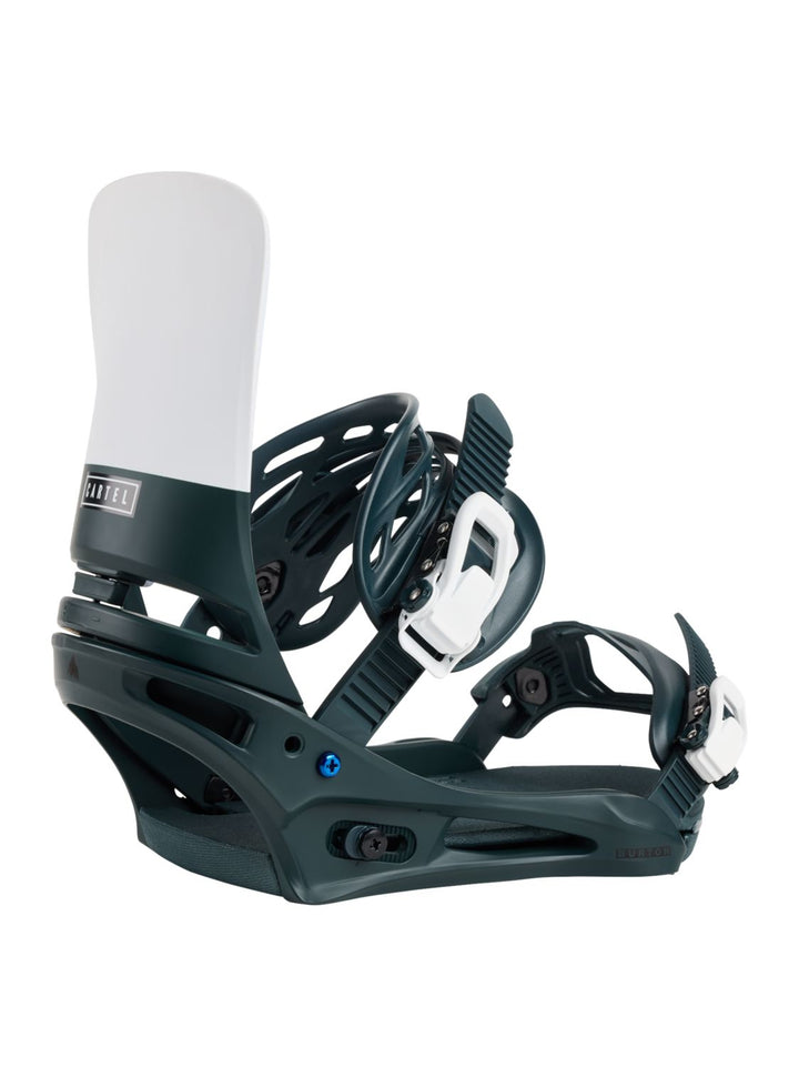 Burton Cartel Re:Flex Snowboard Bindings Deep Emerald / White M