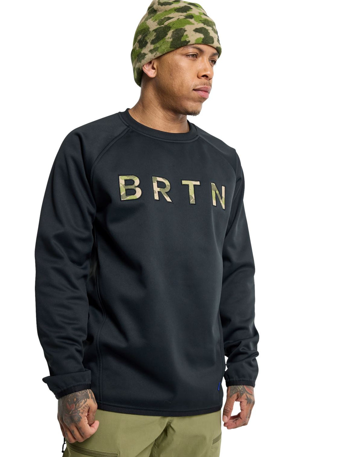 Burton Crown Weatherproof Performance Fleece Pullover True Black S