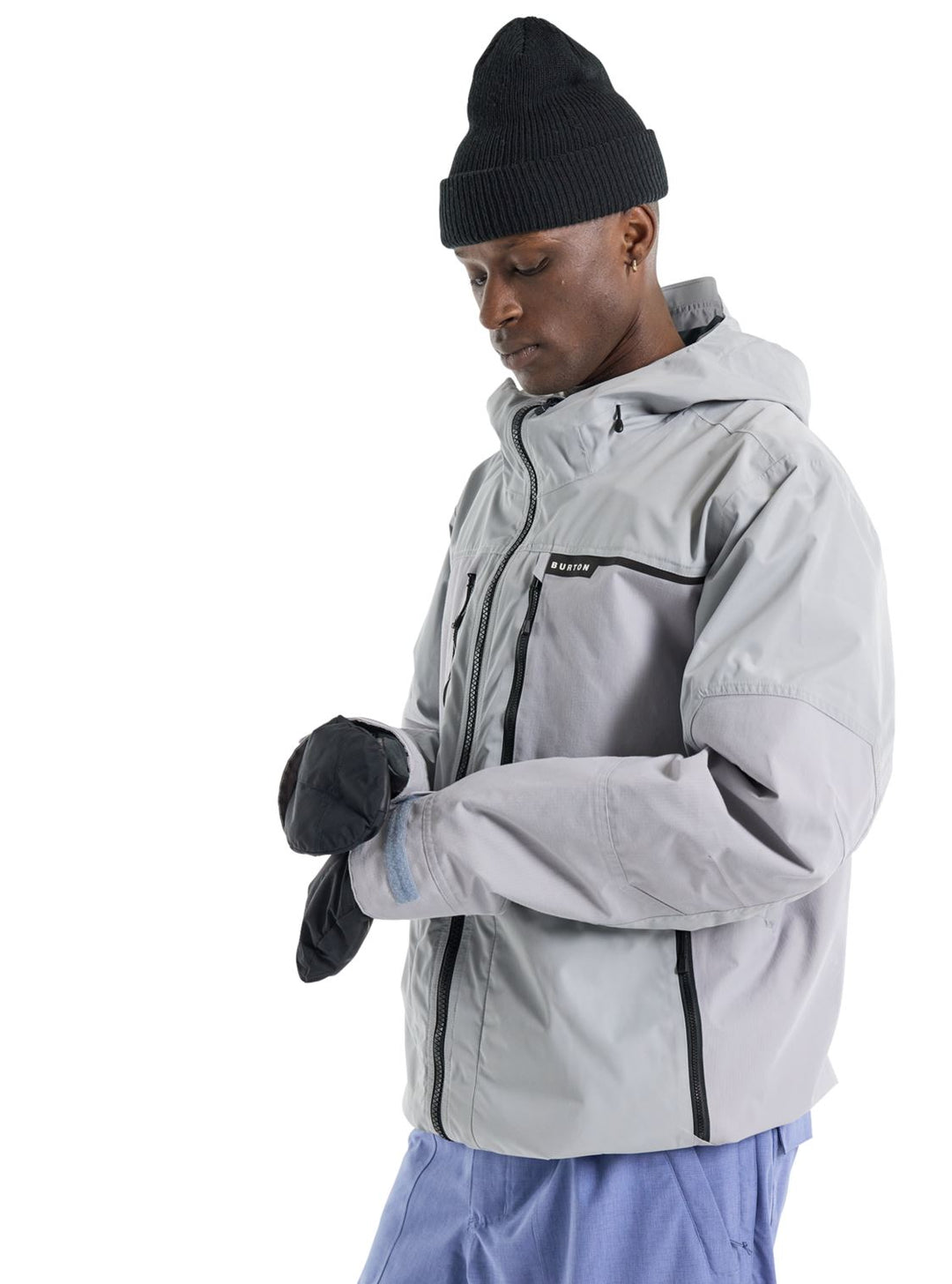 Burton Frostner 2L Jacket Silver Sconce M