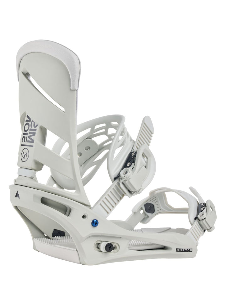 Burton Mission Re:Flex Snowboard Bindings Grey Cloud M