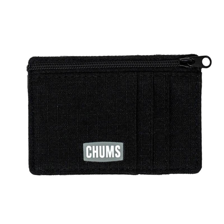 Chums Bandit Zip Wallet Black