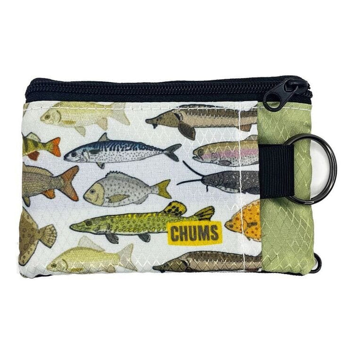 Chums Surfshorts Patterns Wallet Bass Fish