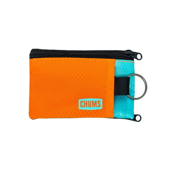 Chums Surfshorts Wallet Orange / Aqua