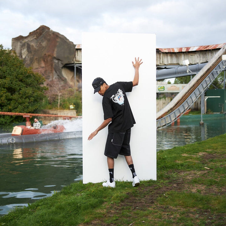 Crate Log Flume Script T-Shirt