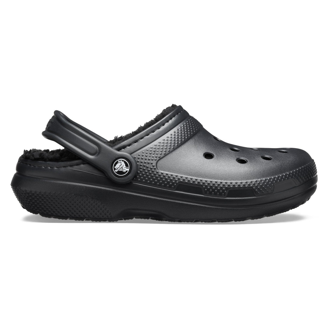 Crocs Classic Lined Clog - Black / Black