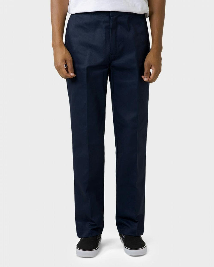 Dickies 873 Flat Front Slim Straight Pant Dark Navy 30