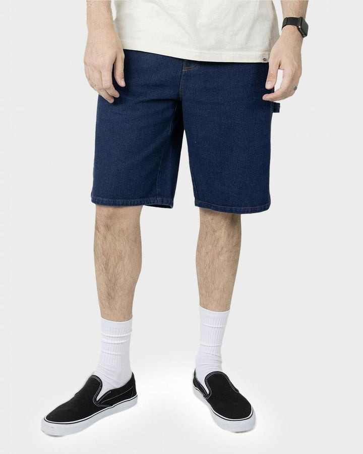 Dickies DX200 Midweight Carpenter Denim Shorts Dark Indigo 26
