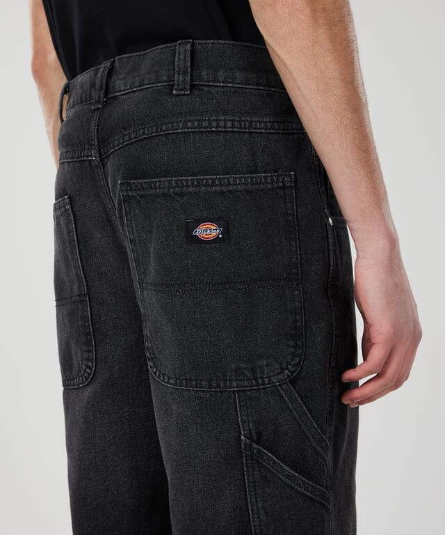 Dickies Garyville Jeans - Black Wash Faded