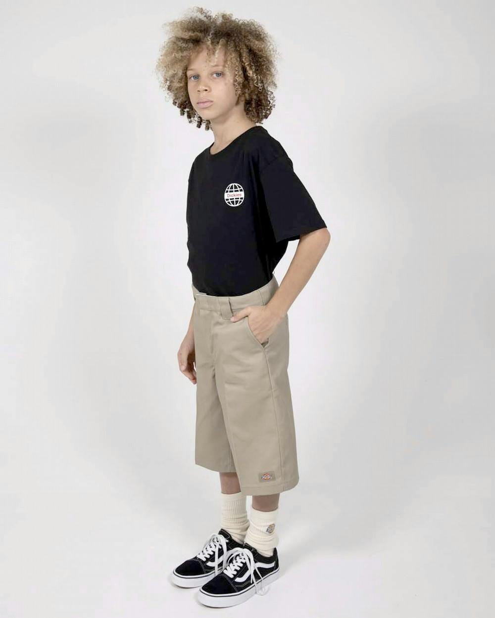 Dickies Multi Pocket Youth Shorts Khaki 14Y