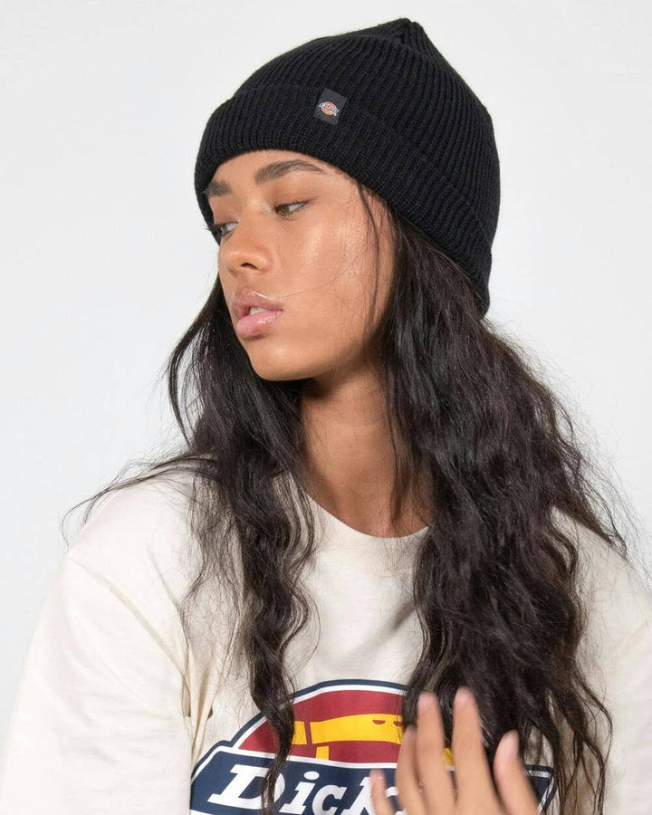 Dickies Seattle Cuffed Beanie Black