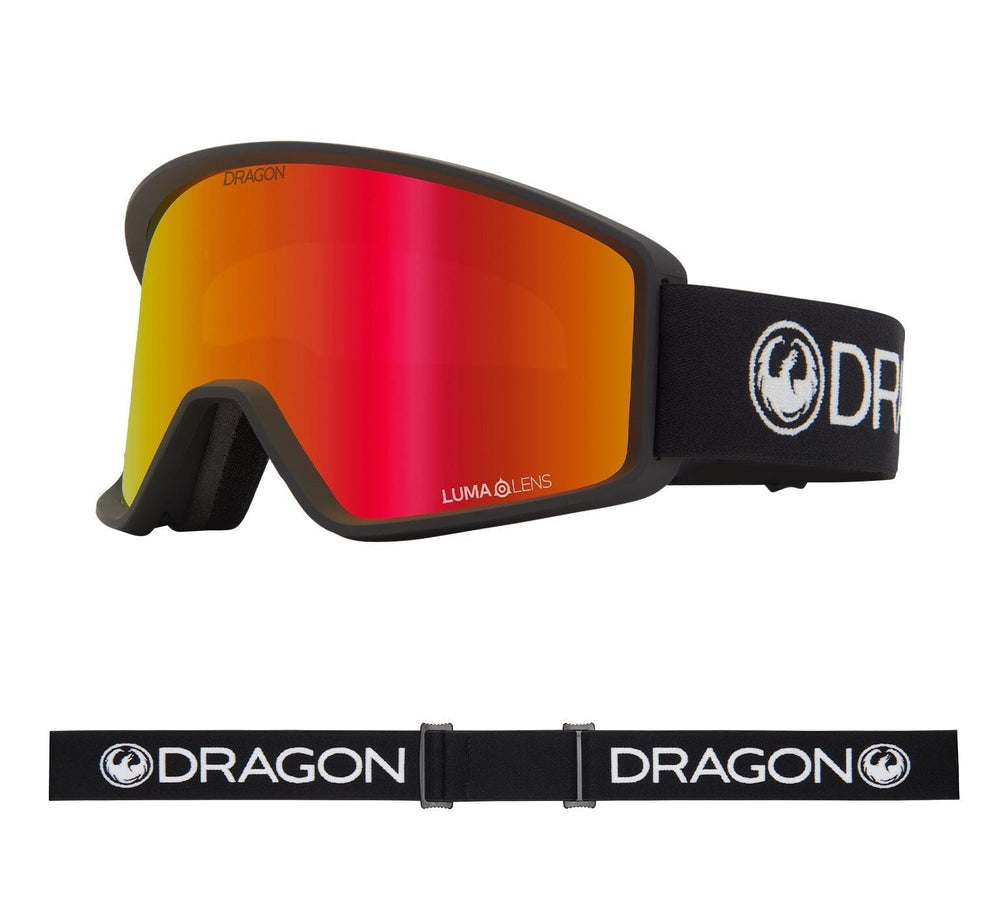 Dragon DXT OTG Snow Goggles 2025 Black / Red Ion