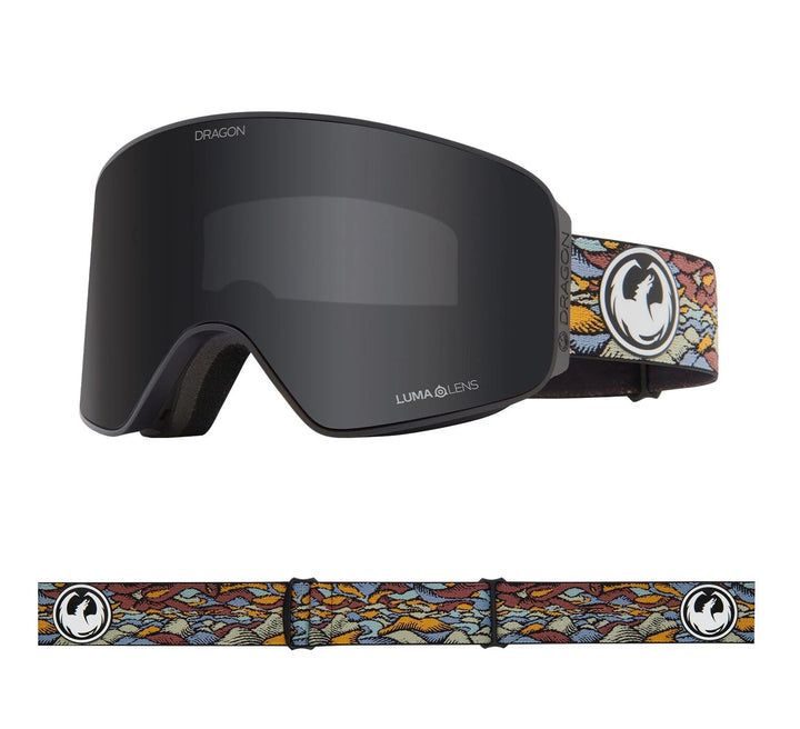 Dragon NFX MAG OTG Snow Goggles 2025 Gigi Ruf 25 / LL Dark Smoke + LL Light Rose