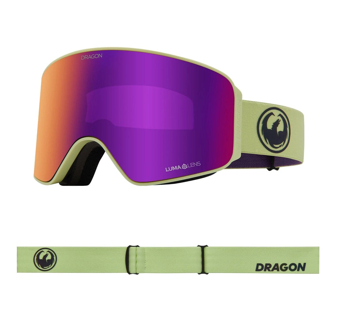 Dragon NFX MAG OTG Snow Goggles 2025 Matcha / LL Purple Ion + LL Midnight