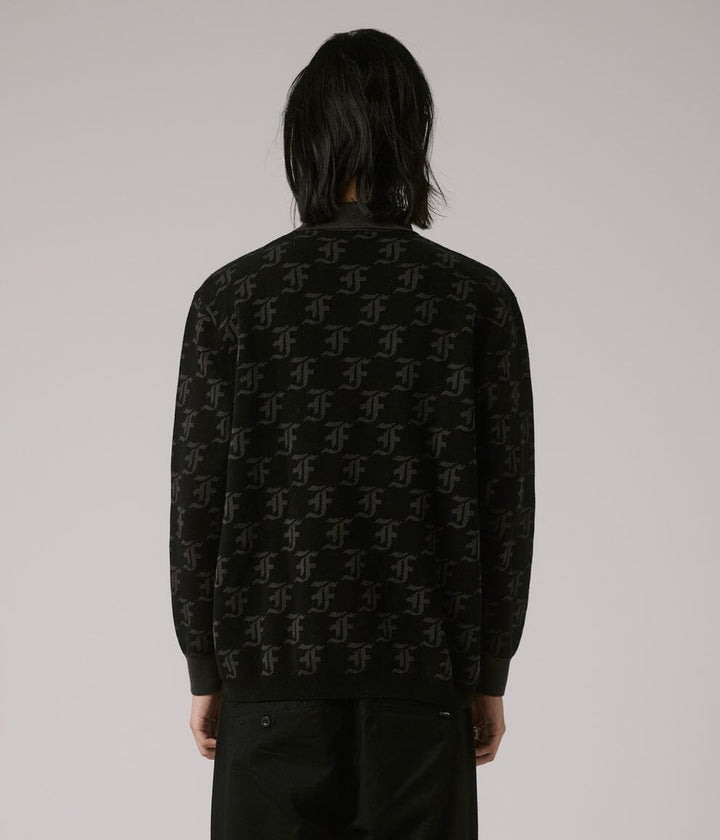 Former Synoptic Long Sleeve Polo Knit