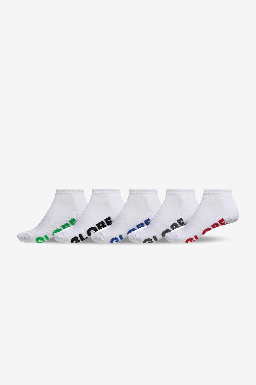 Globe Boys Stealth Ankle Sock 5-Pack White