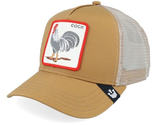 Goorin Bros The Cock Trucker Cap Khaki