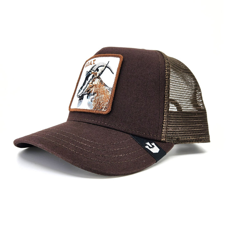Goorin Bros The GOAT Trucker Cap Brown