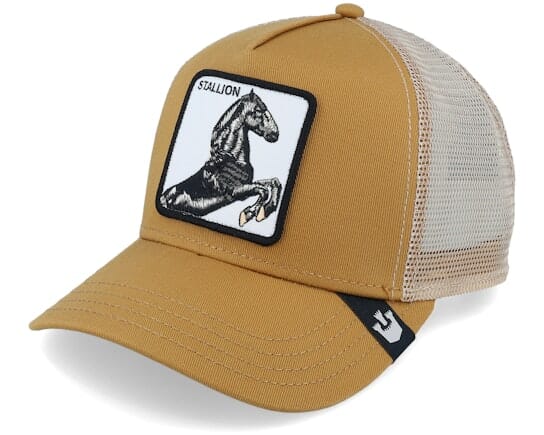 Goorin Bros The Stallion Trucker Cap Khaki