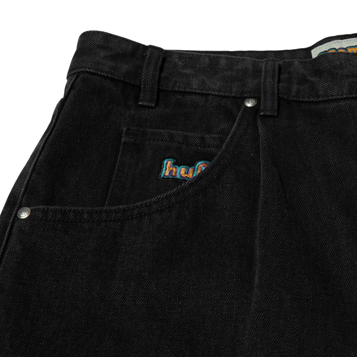 HUF Cromer Shorts - Washed Black