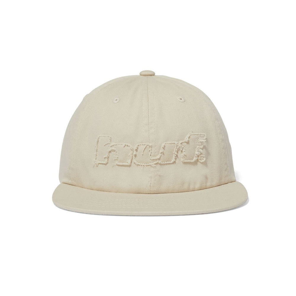 HUF Distressed Logo 5-Panel Strapback Hat
