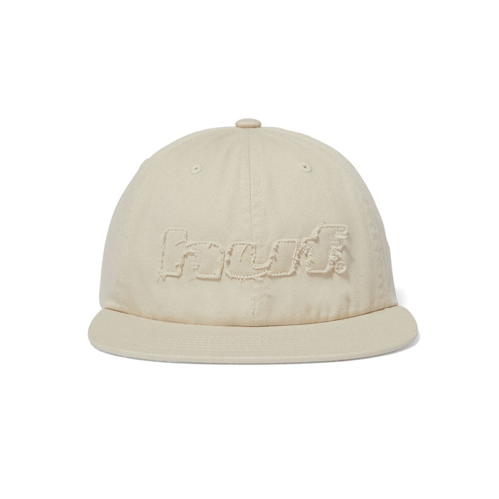 HUF Distressed Logo 5-Panel Strapback Hat