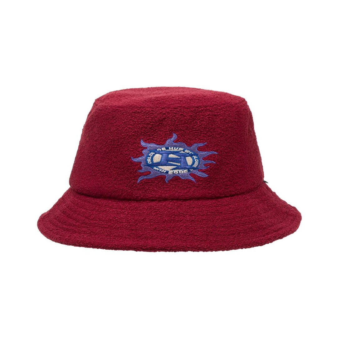 HUF Fire Bucket Hat Purple