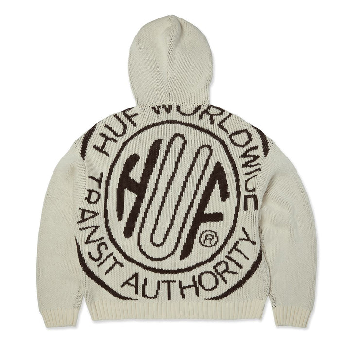 HUF Token Zip Hooded Sweater