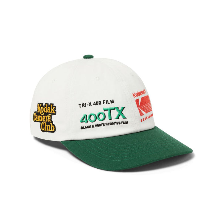 HUF x Kodak Snapback Hat White