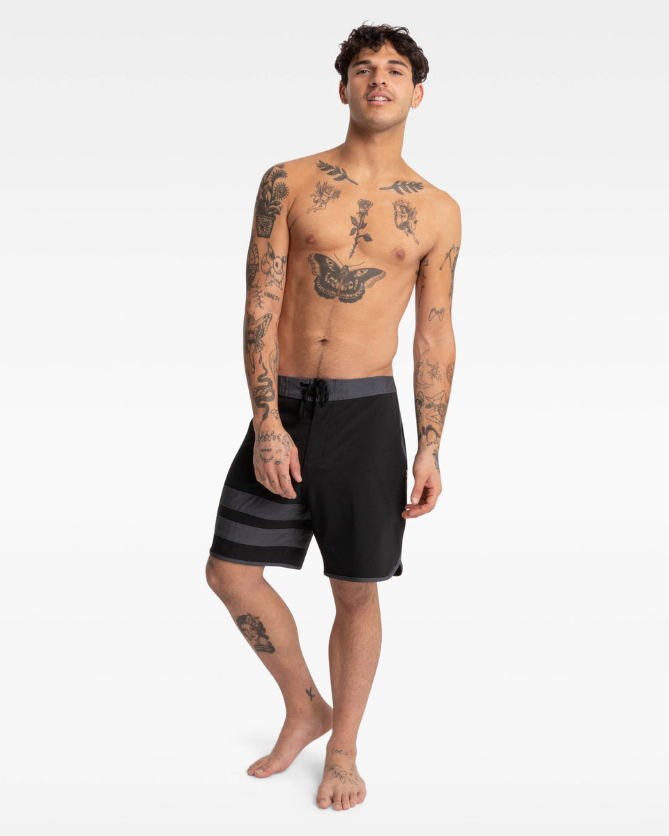 Hurley Block party 18inch board shorts in black