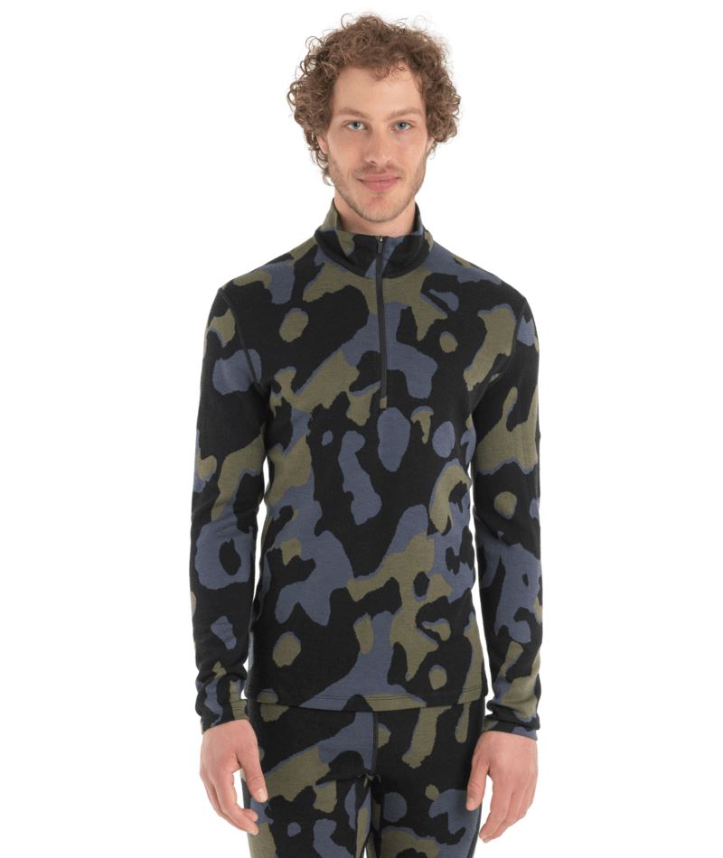 Icebreaker Merino 260 Vertex Long Sleeve Half Zip Natural Shades