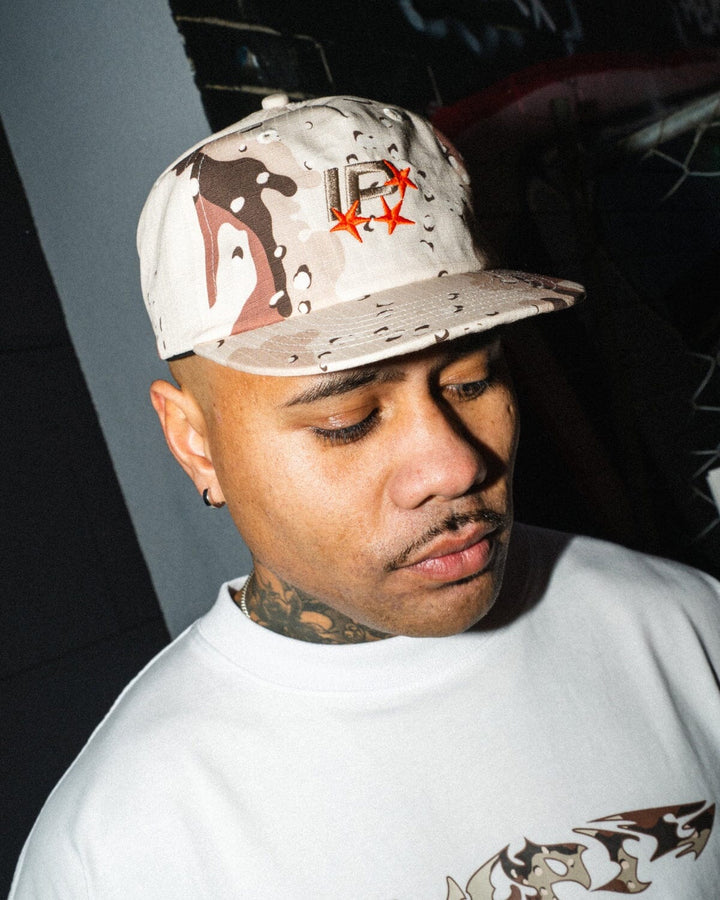 ICHPIG Capital Snapback Hat - Desert